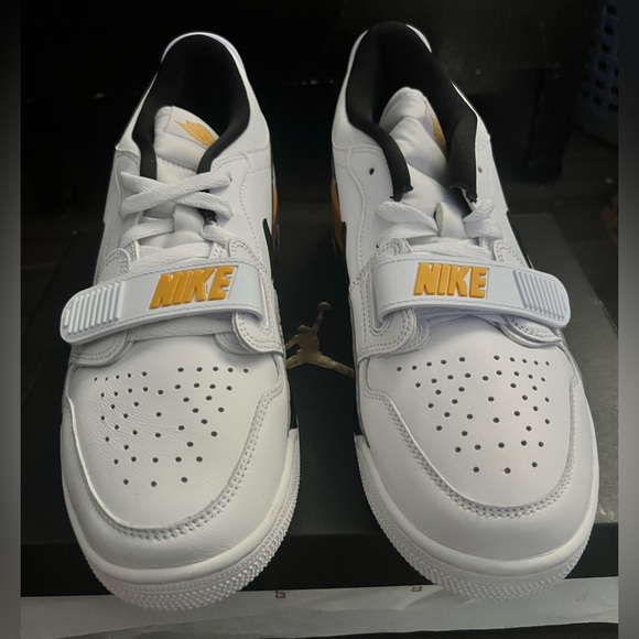 Nike Other - Nike White Sneakers with Orange Details